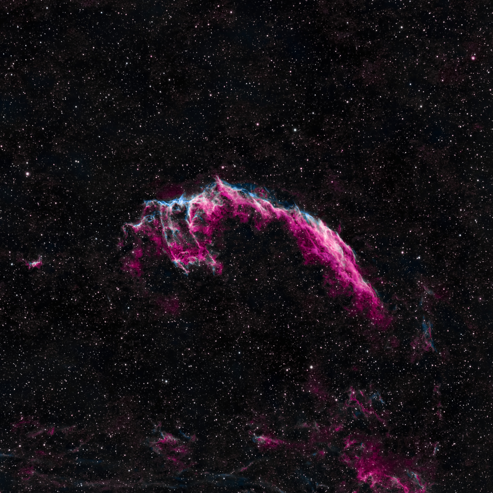 Eastern Veil Nebula (NGC 6992)