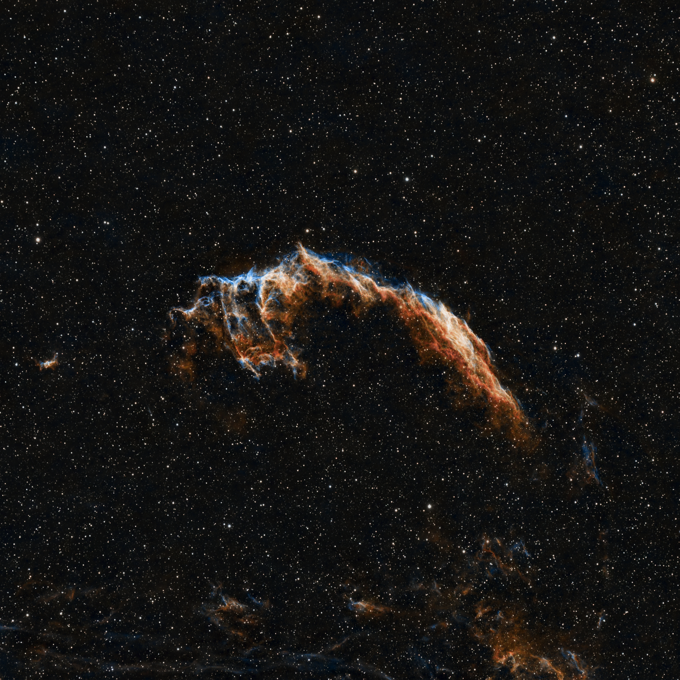 Eastern Veil Nebula (NGC 6992)