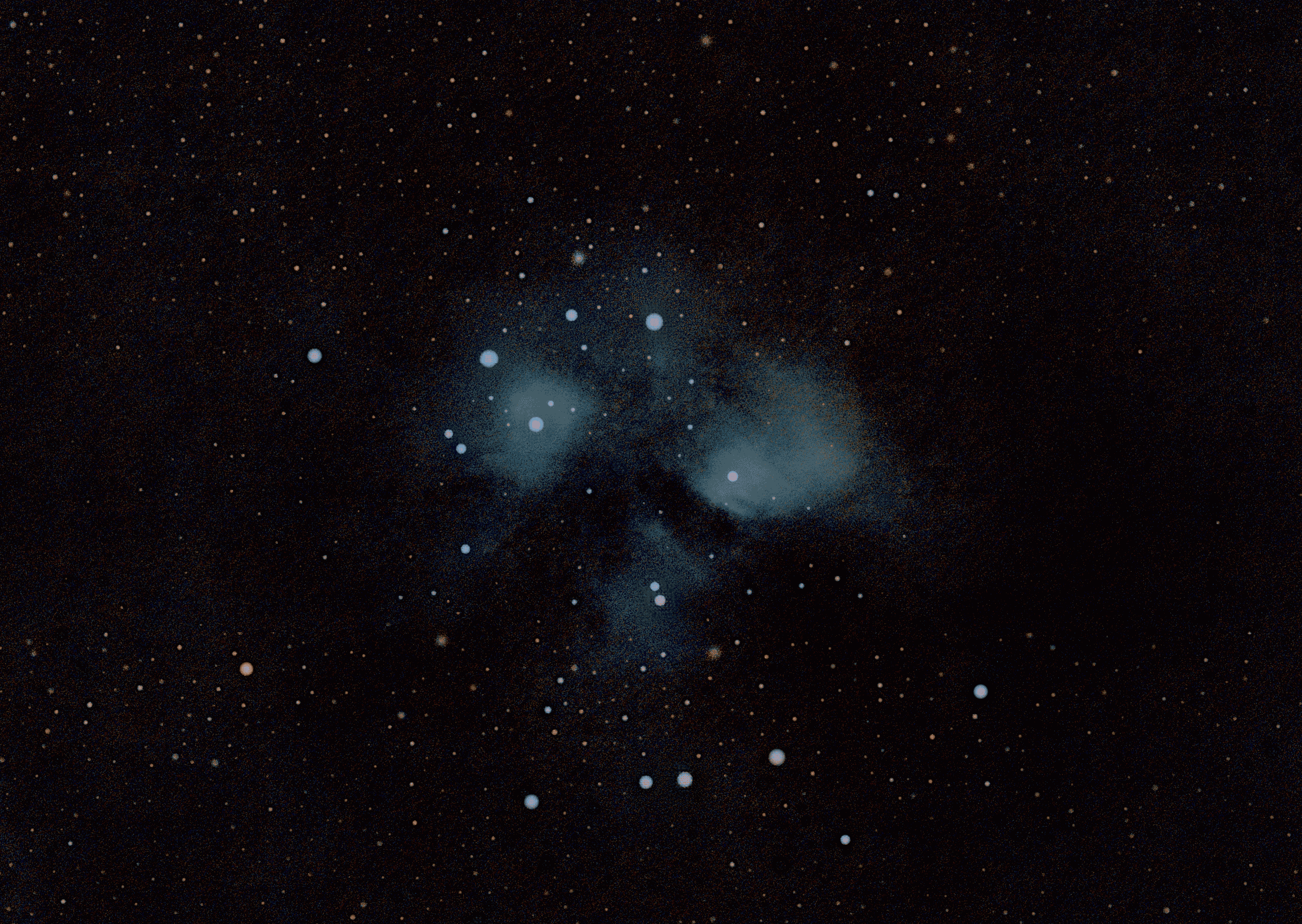 Pleiades Star Cluster (M45)